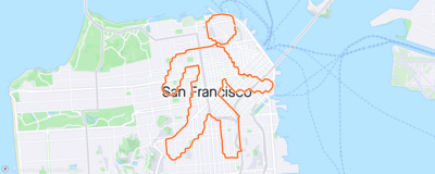 Lenny Maughan, "Walk Run", April 21, 2020